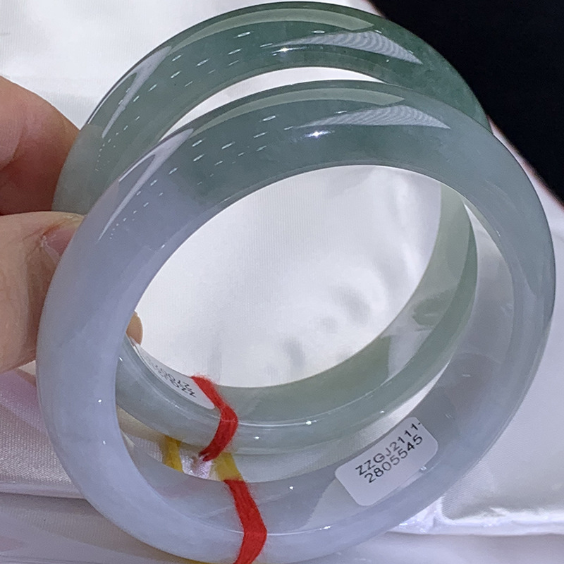 Bracelets - Myanmar jadeite bracelet for women, made
