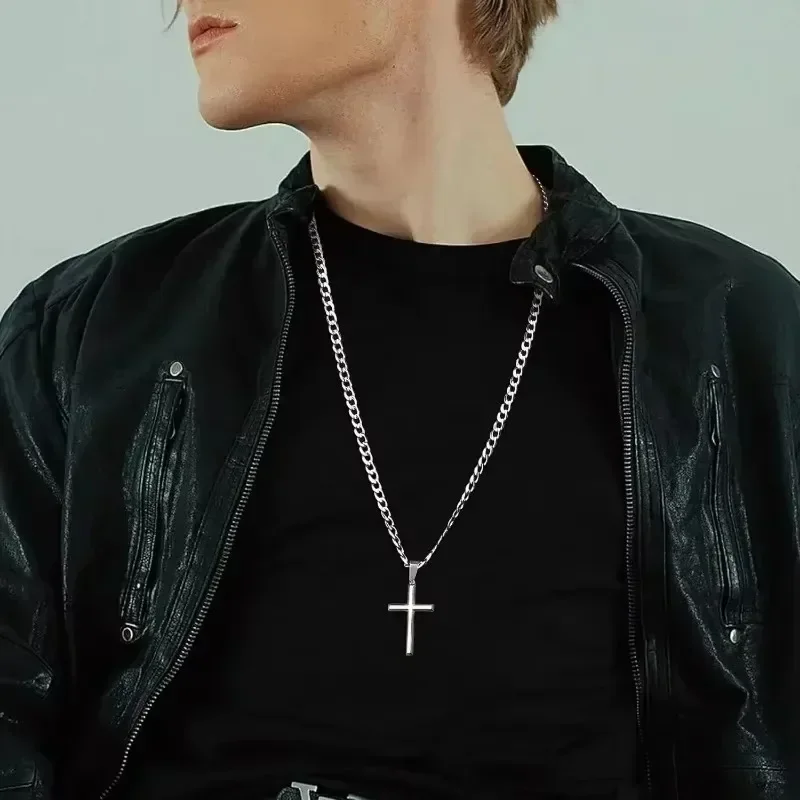 925 Sterling Silver Cross Neck - 925 Sterling Silver Chain Necklace Men review and price