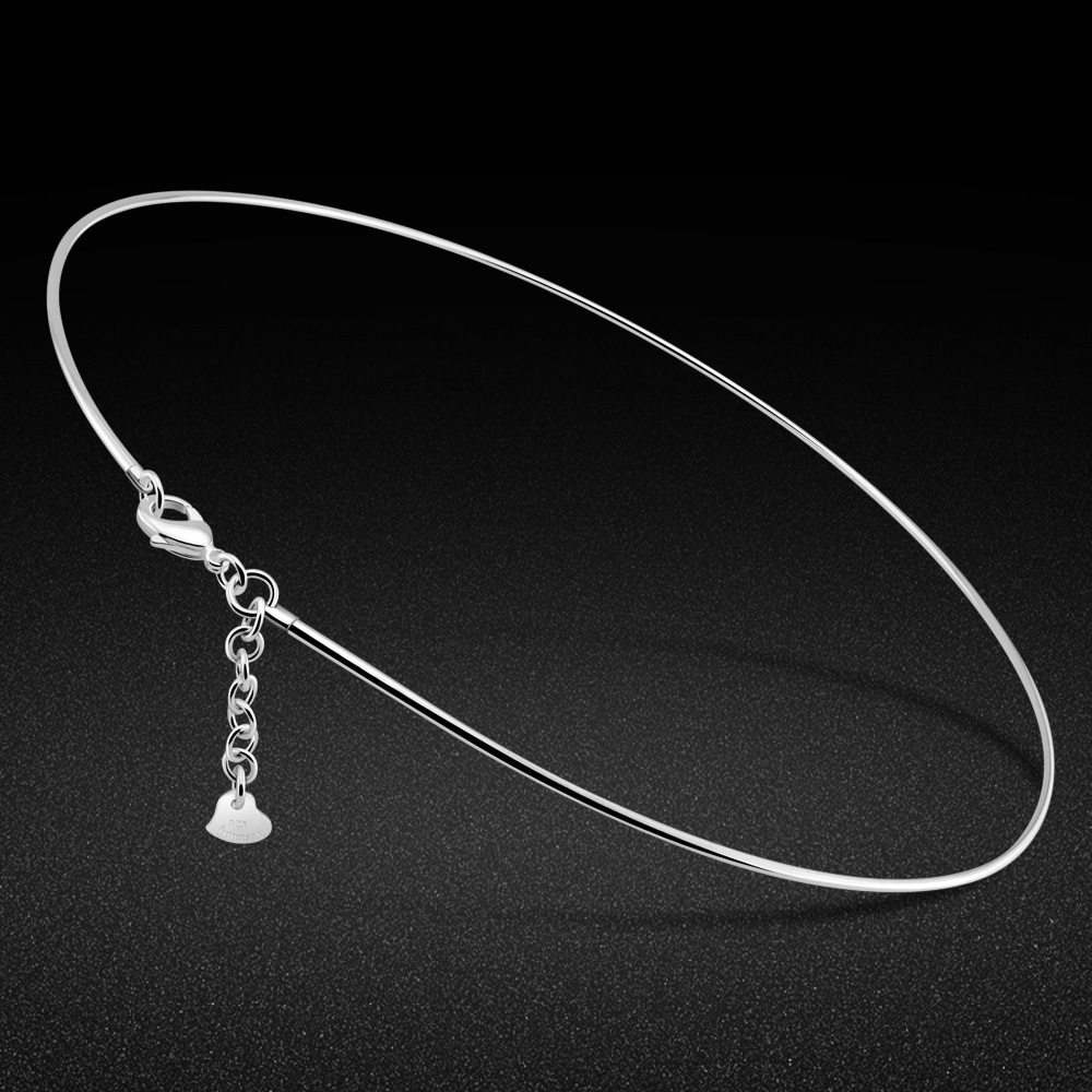 Kpop 925 Sterling Silver Choke - 925 Sterling Silver Chain Necklace Men review and price