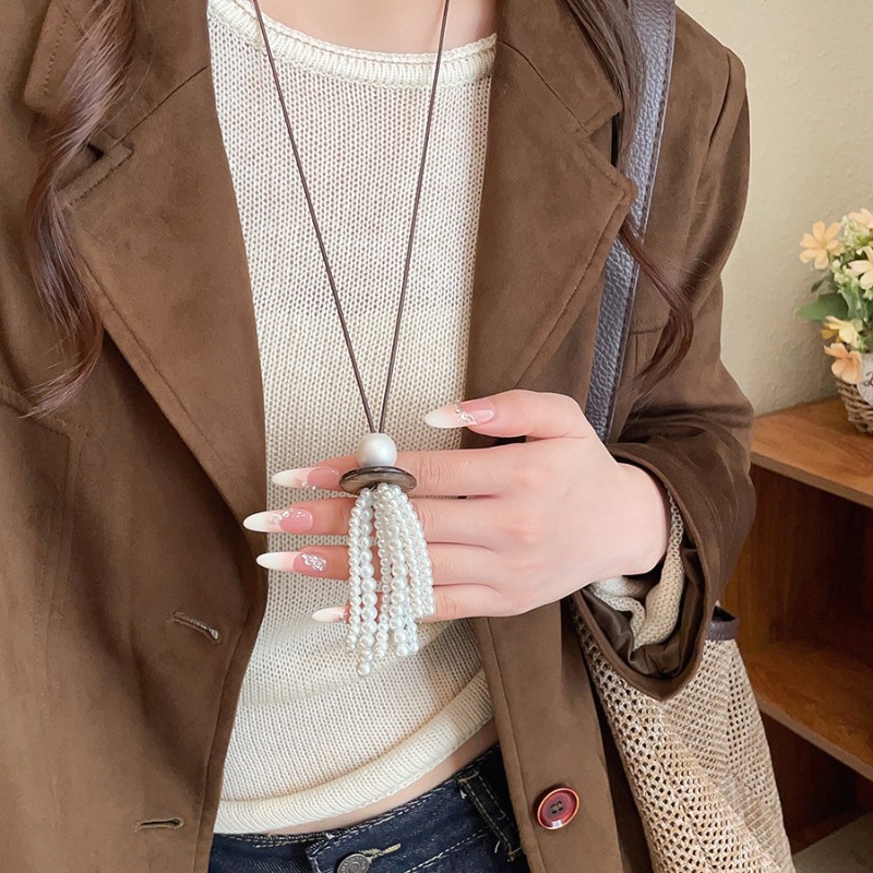 Minar Retro Natural Stone Tige - Pearl Choker Necklace Vintage review and price