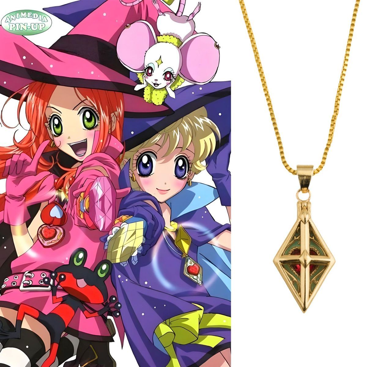 Anime Sugar Sugar Rune ‌Chocol - Anime Pendant Necklace review and price