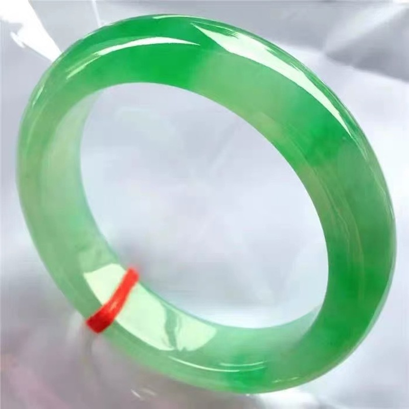 Bright jadeite , with floral p - Bracelets review and price