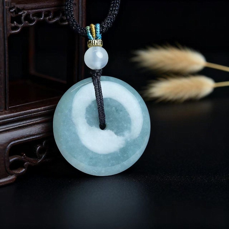 New Real Natural Jade Donut Pi - Necklaces review and price