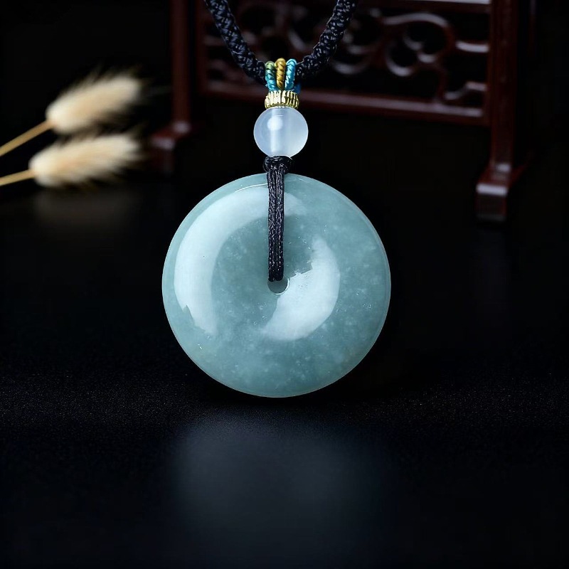 New Real Natural Jade Donut Pi - Necklaces review and price