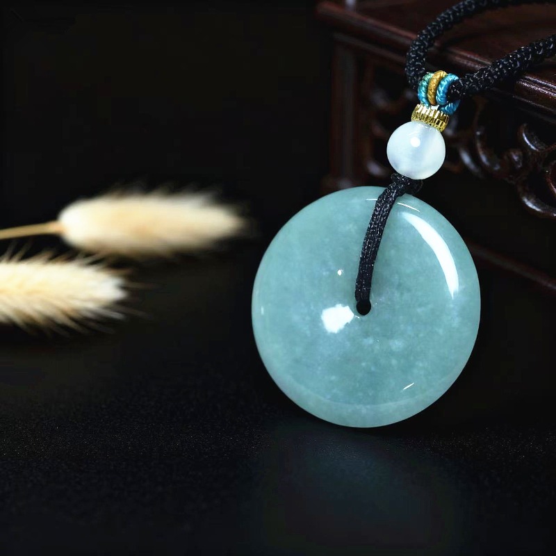 New Real Natural Jade Donut Pi - Necklaces review and price
