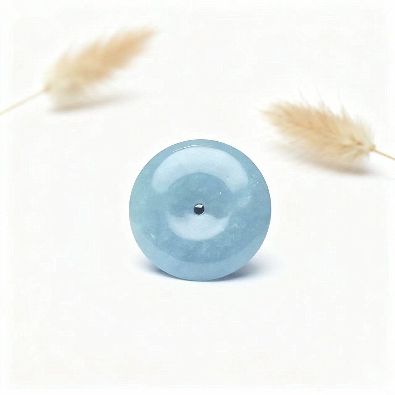 New Real Natural Jade Donut Pi - Necklaces review and price