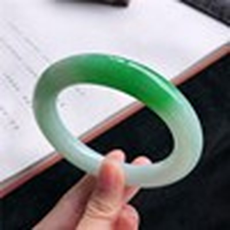 Natural Burmese Jadeite Bracel - Bracelets review and price