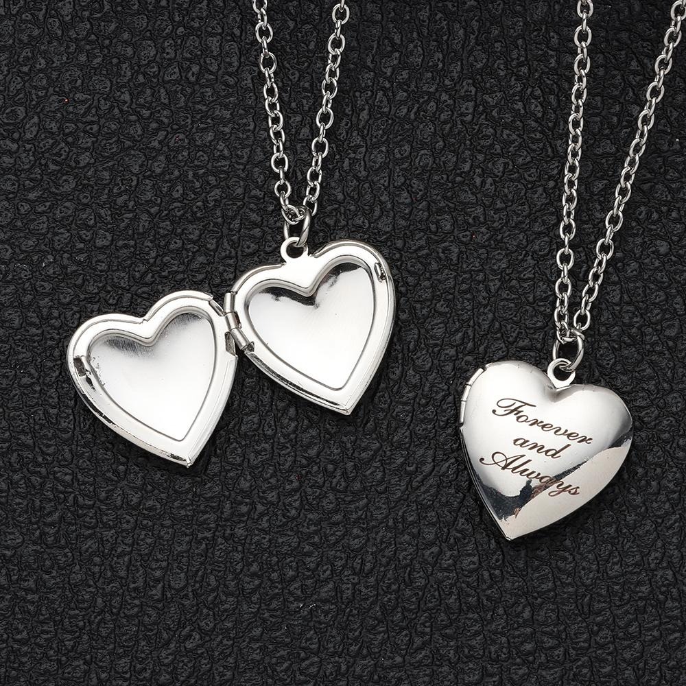 Lover Fashion Friend Jewelry C - Heart Locket Necklace Photo review and price