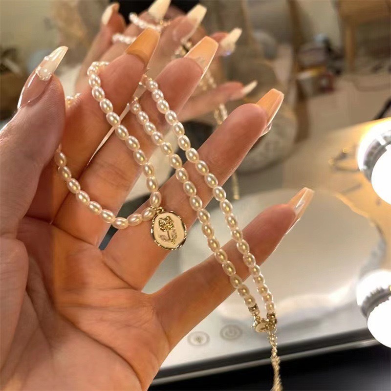 French Vintage Imitation Baroq - Pearl Choker Necklace Vintage review and price