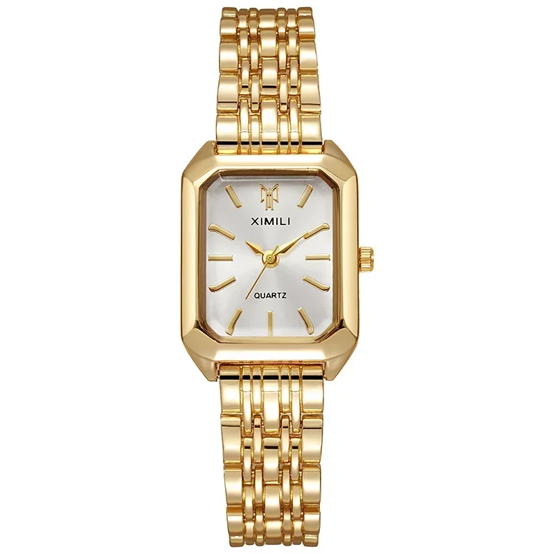 Women Retro Square Metal Band  - Watch Accessories review and price