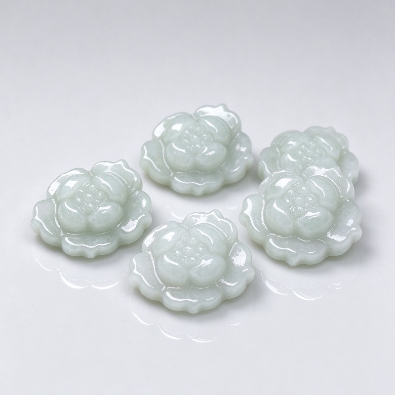 5Pcs Natural A Grade Jadeite L - Bracelets review and price