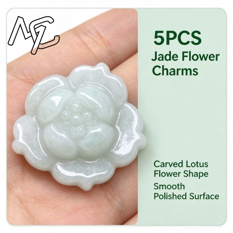 5Pcs Natural A Grade Jadeite L - Bracelets review and price
