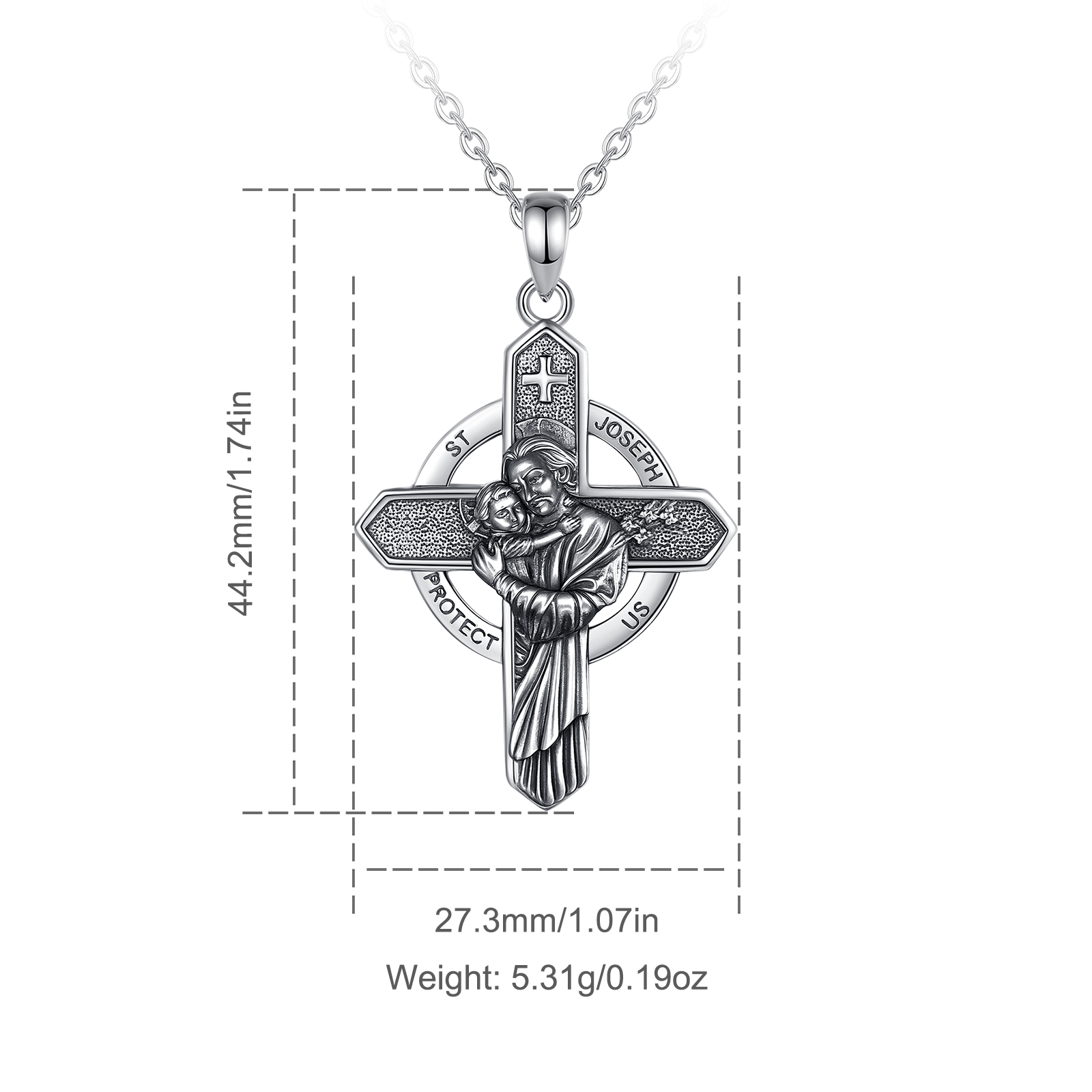 Eudora 925 Sterling Silver Sai - 925 Sterling Silver Chain Necklace Men review and price